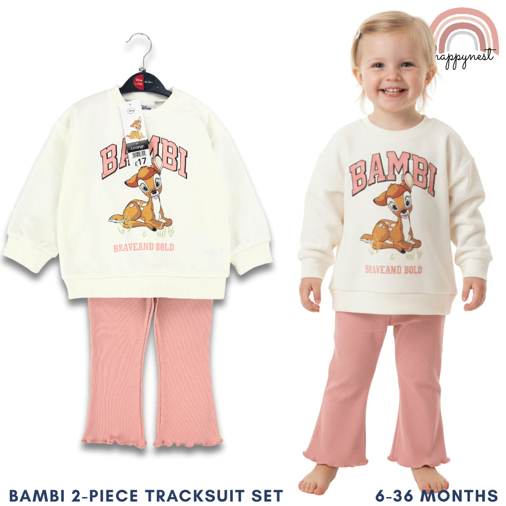Disney Baby Tracksuit Sweatshirt and Leggings Set for Girls 6-36 Months Outfit PH SS465