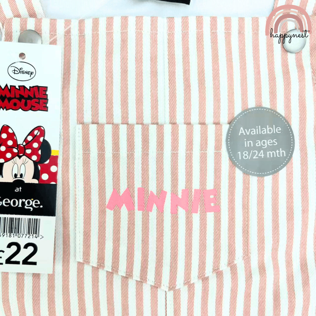 Minnie Mouse Baby Jumper Terno Set (3-36M) | AA428