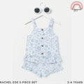 Baby Girl Set OOTD 3-Pc Rachel Zoe 12 Months - 4 Years | Summer Outfit AA250