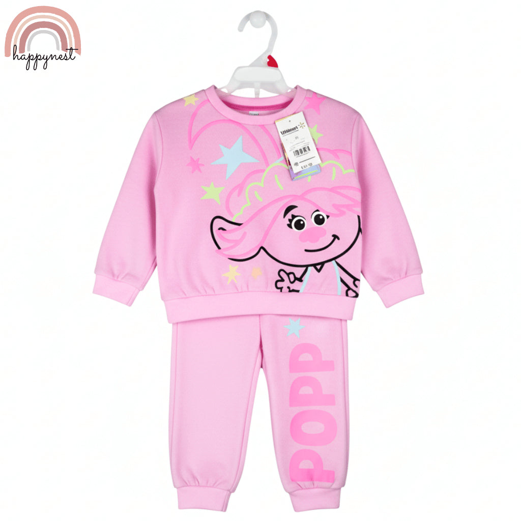TROLLS POPPY 2-PC TRACKSUIT SET (SS39) 2-5 Years
