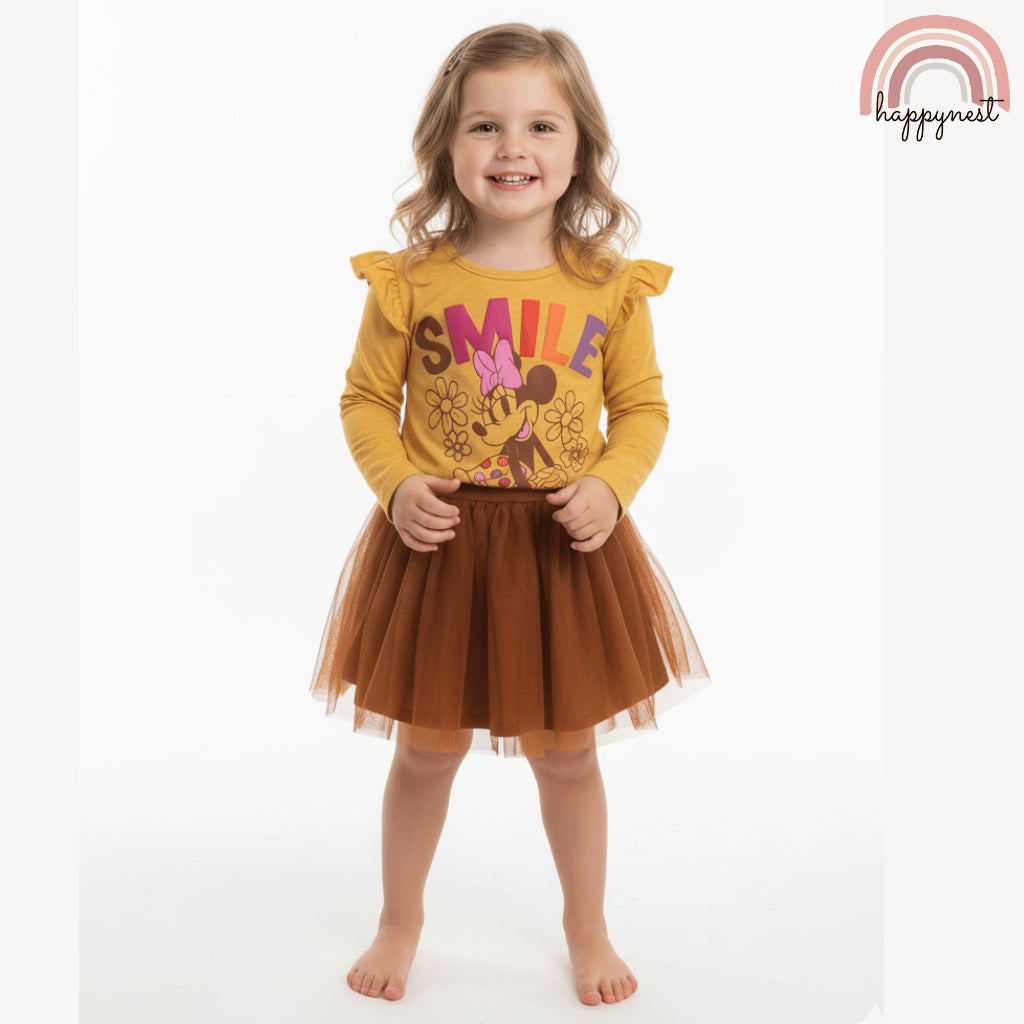 MINNIE TUTU 4-PIECE SMILE SET 12 MONTHS - 5 YEARS (SS556)