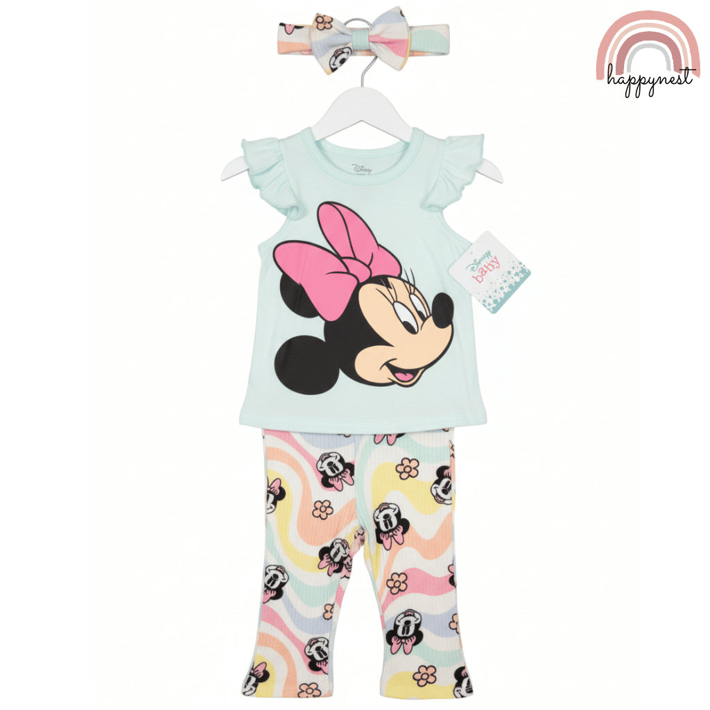 Minnie Mouse 3-Piece Terno Set for Baby Girls (3-24M) AA404