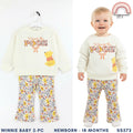 Winnie the Pooh Baby Terno Set for Girls (Newborn-18M) | SS573