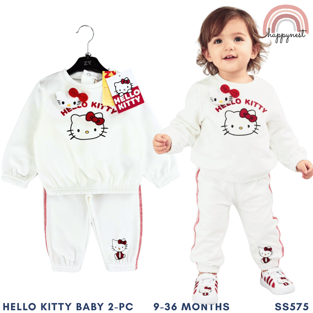 Hello Kitty Baby Pullover & Joggers Set (9-36M) | SS575