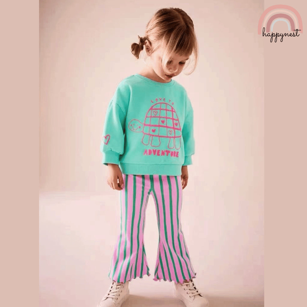 George Green Tracksuit Terno Set for Baby Girls (3-36M) | SS574