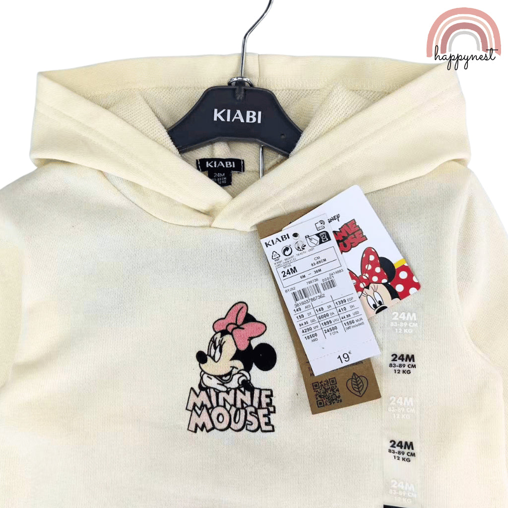 KIABI Minnie Mouse Hoodie & Jeans Terno (6-36M) | SS599