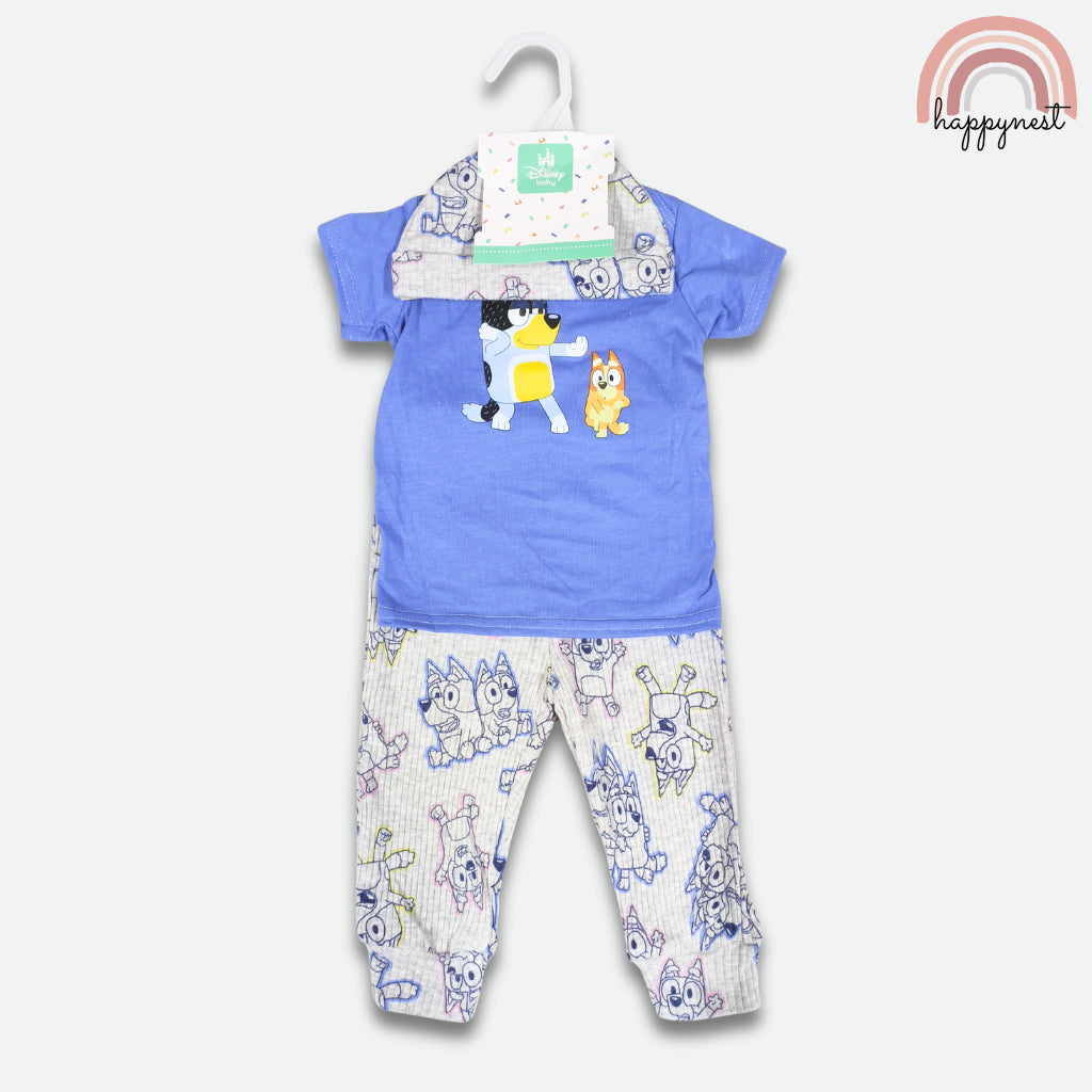 Bluey Baby OOTD 3-Pc Comfy Set | Bluey & Bingo Play Outfit | 3-24 Months | B76