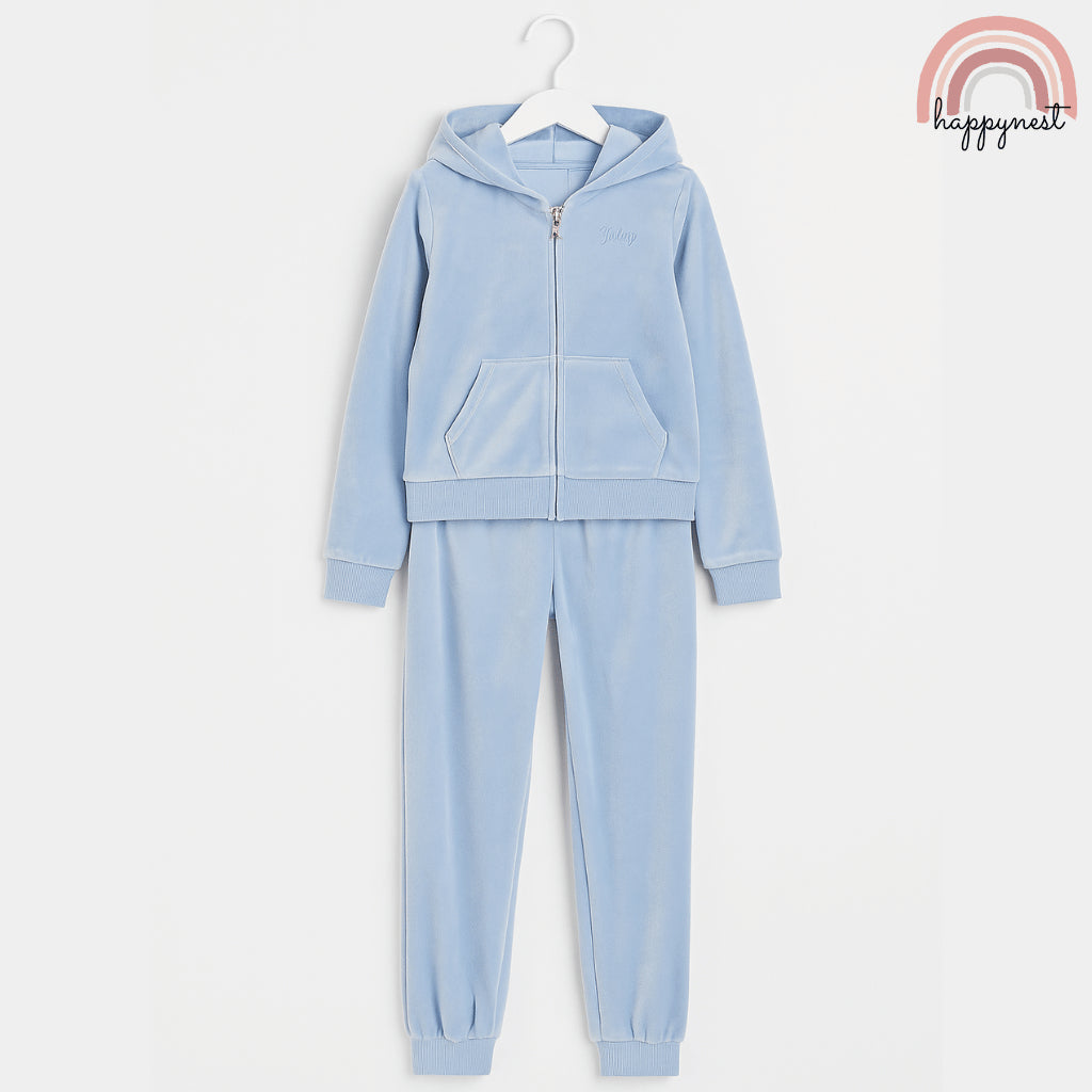 Juicy Couture Tracksuit Velour Zip-Up for Girls (12 Months – 7 Years) | SS561