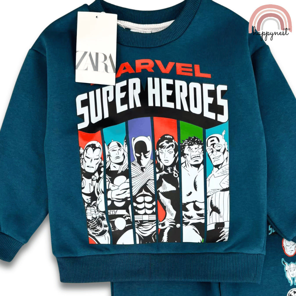 Marvel Super Heroes Terno Set for Boys (2-8Y) | SS646