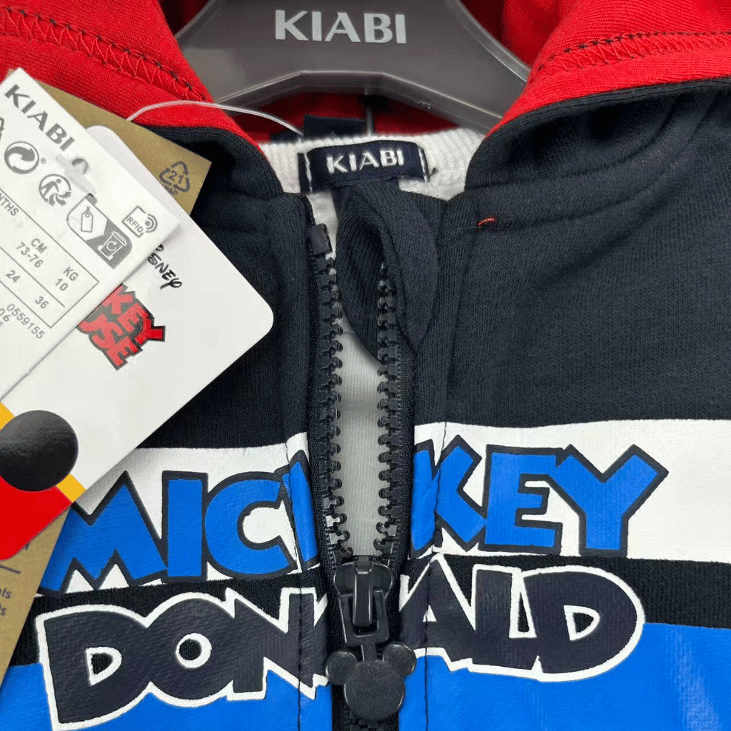 KIABI Mickey 3-PC Baby Terno Hoodie Set (6-36M) | SS627