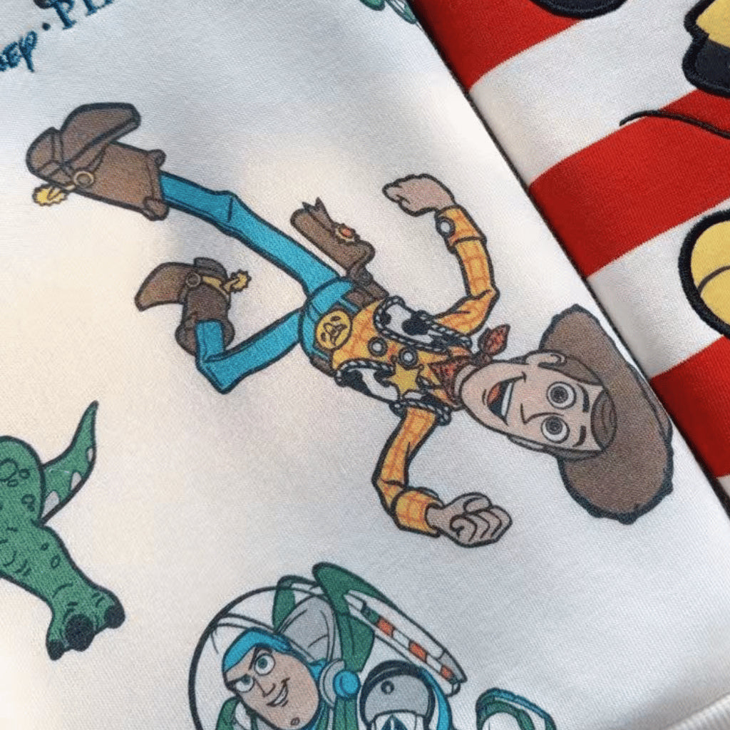 Toy Story White Sweatshirt & Green Joggers Set for Boys 2-8Y SS640