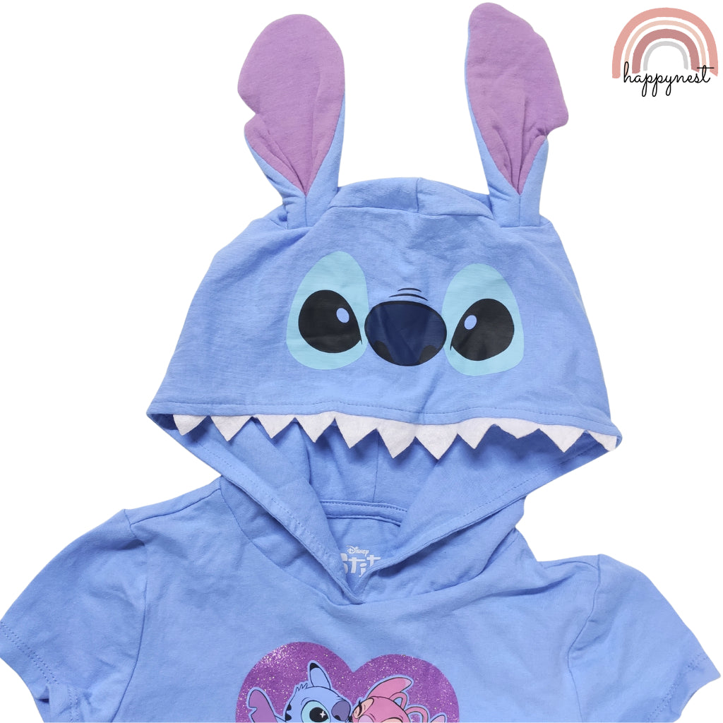 Stitch & Angel Hooded Ruffle Tulle Dress - D3