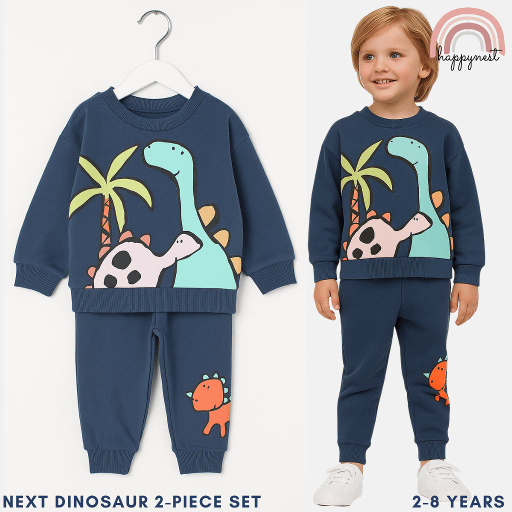 Dino Tracksuit Boys OOTD 2-8 Years | Warm & Comfy OOTD SS497