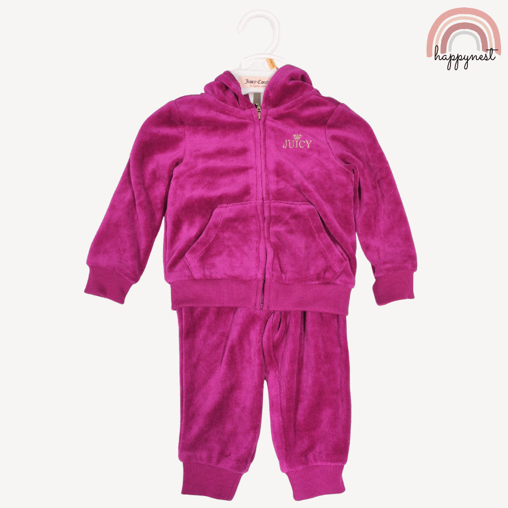 Juicy Couture Pink Tracksuit Girl OOTD (SS586) 12 Months to 7 Years