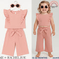 Pink Polka Dot OOTD Set & Sunglasses Set Rachel Zoe for Girls 12M-3Y AA417