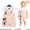 Minnie Mouse Baby Jumper Terno Set (3-36M) | AA428