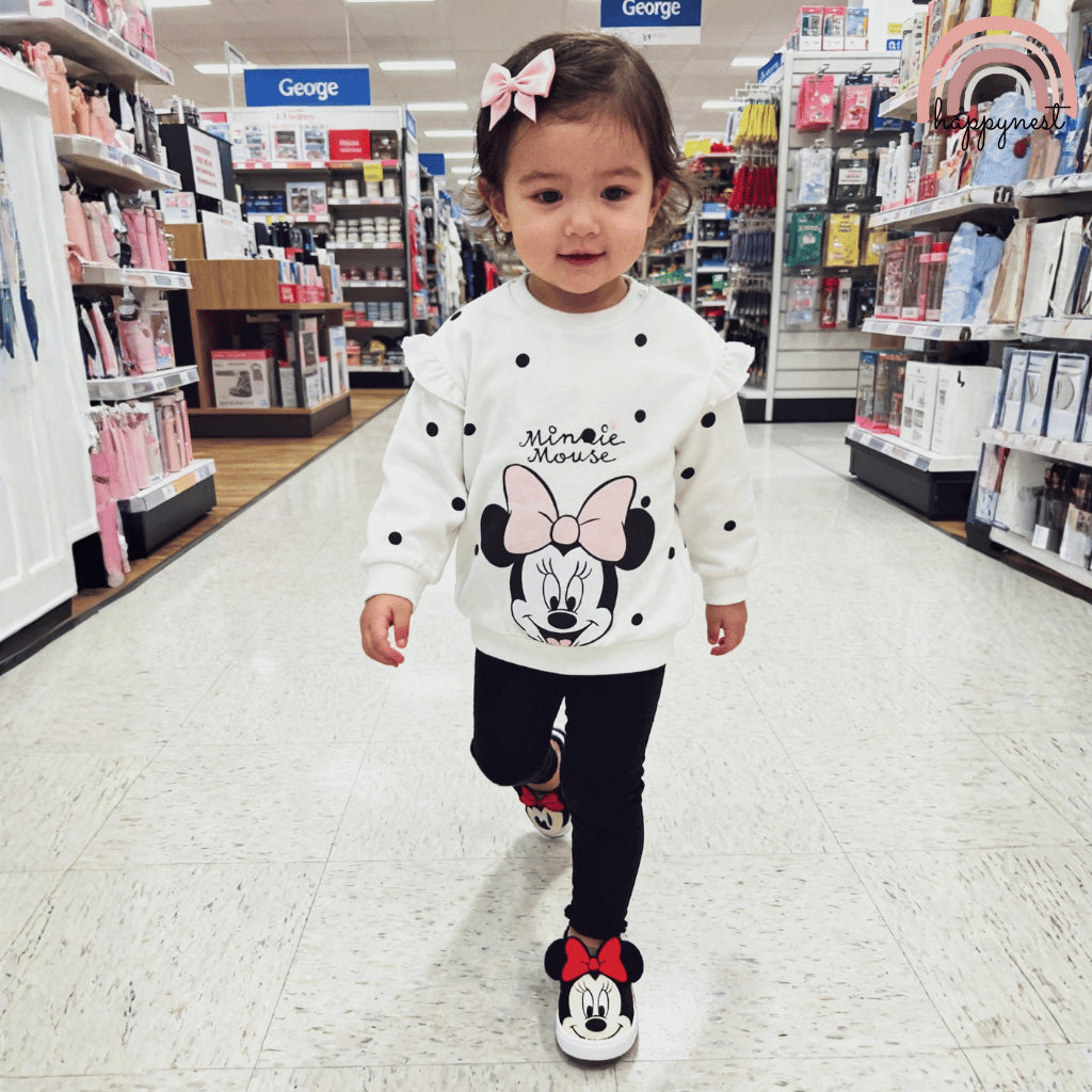 Minnie Mouse Polka Dot 3-PC Terno Set (3-36M) | SS577