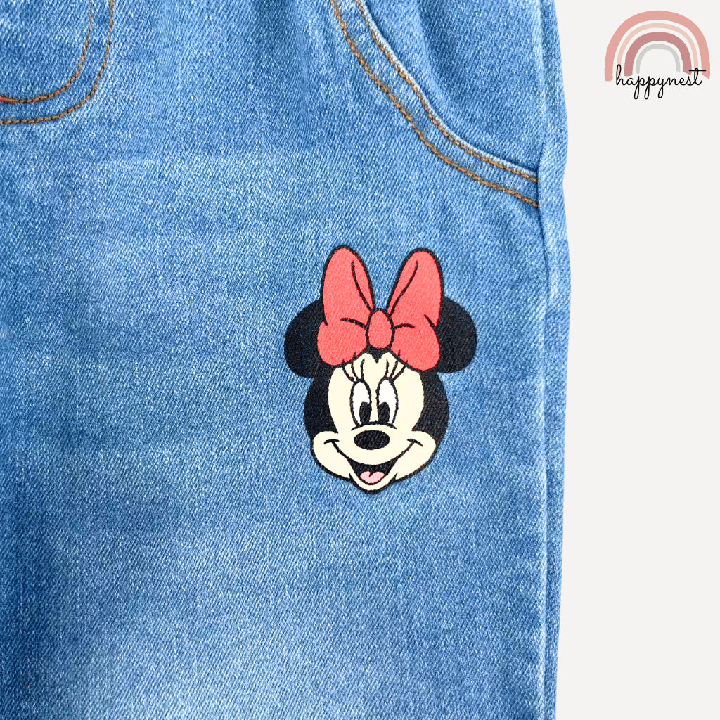 KIABI Minnie Striped Terno Sweater & Jeans (6 Months - 4 Years) | SS600