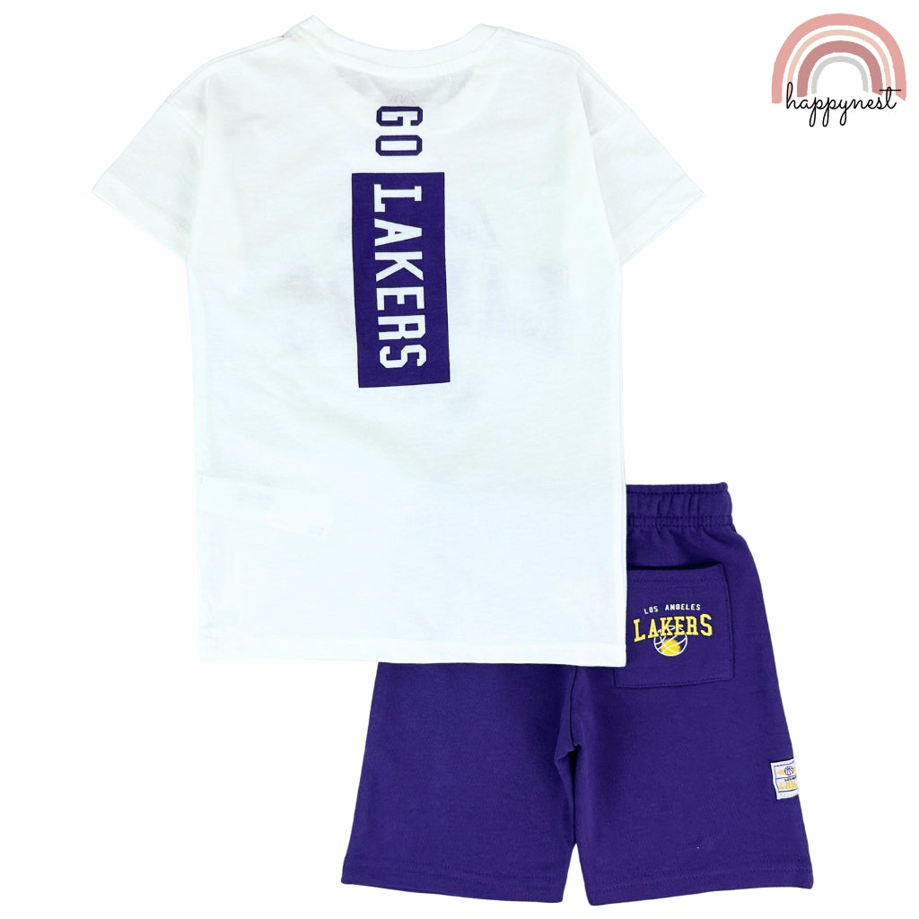 LA Lakers Basketball Terno Set for Kids (2-10Y) | AA450