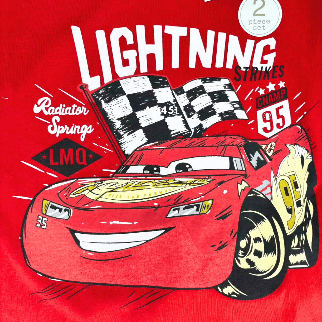 Pixar Cars Terno Set Lightning McQueen (2-10Y) | AA451