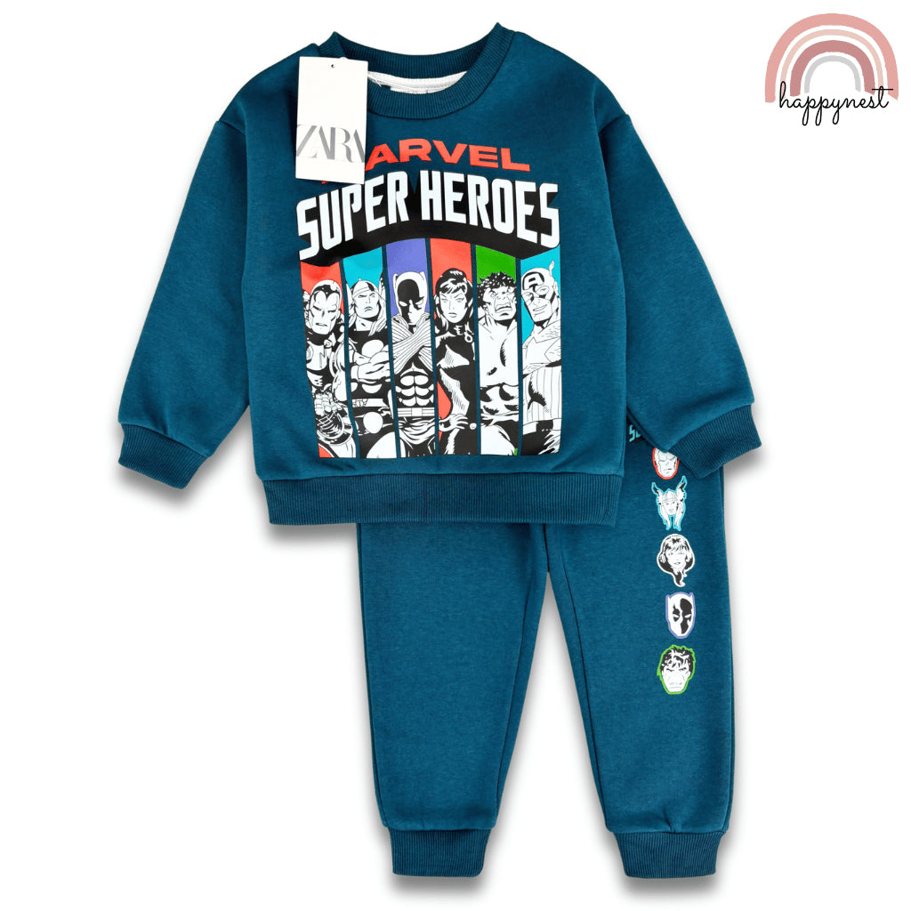 Marvel Super Heroes Terno Set for Boys (2-8Y) | SS646