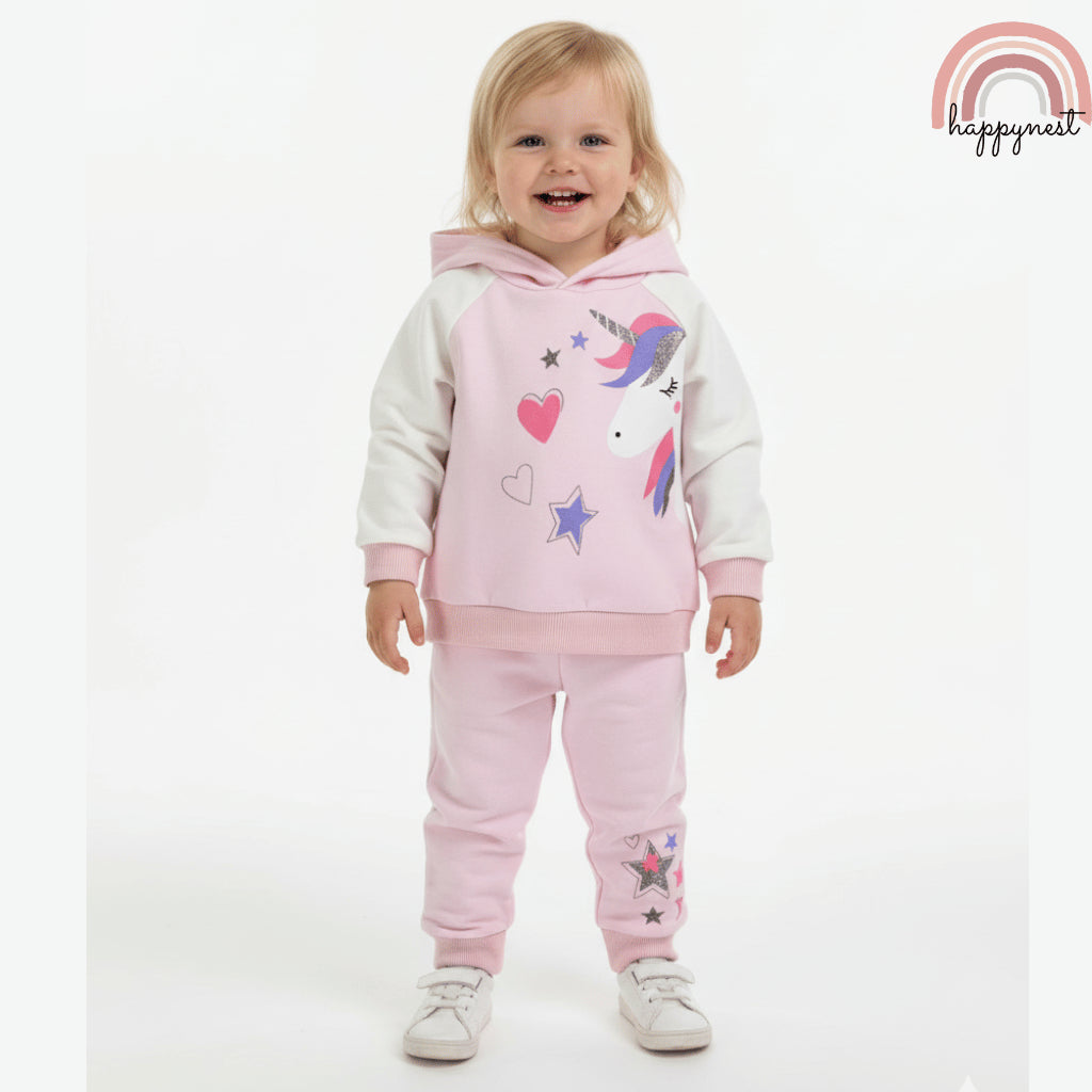 Magical Unicorn Baby Hoodie Jogger Terno Set (6-36M) | SS576