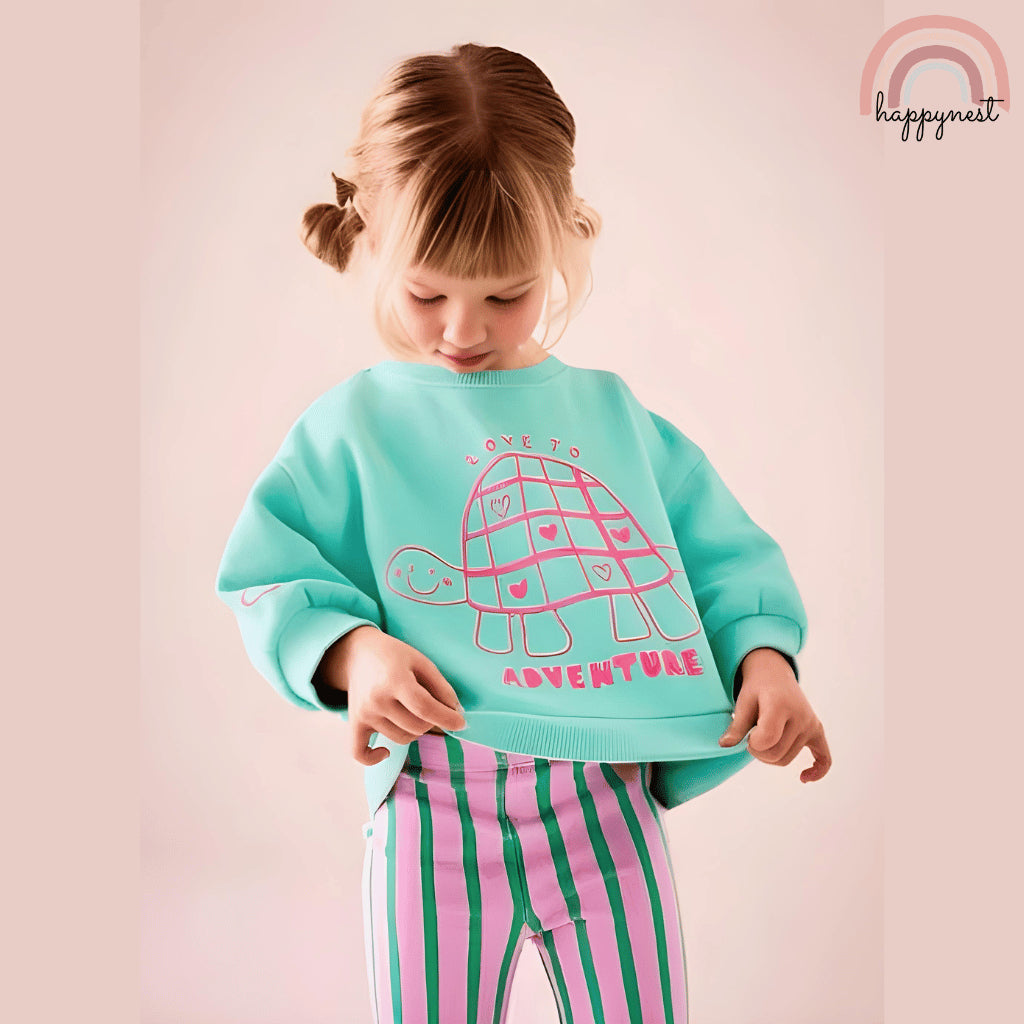 George Green Tracksuit Terno Set for Baby Girls (3-36M) | SS574