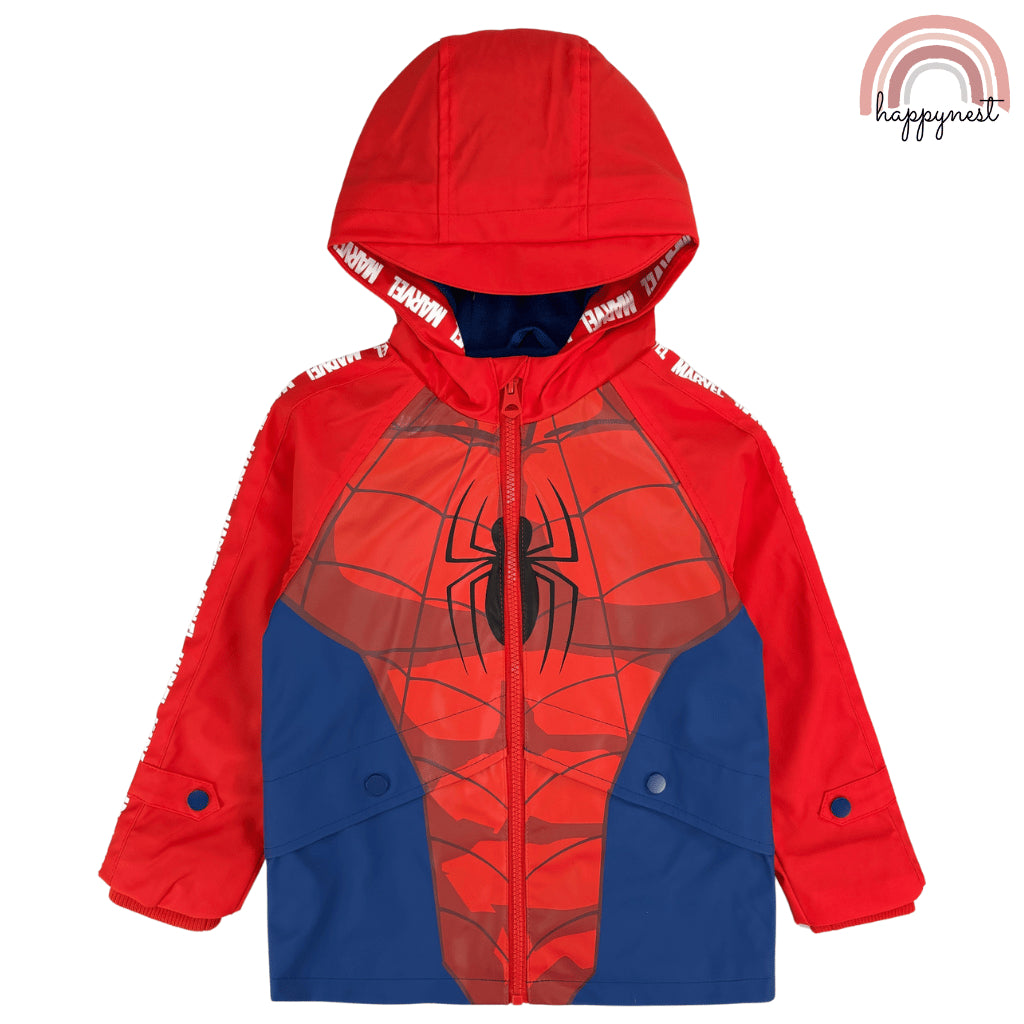 Spider-Man Rain Jacket Hoodie (2-8Y) | AA443