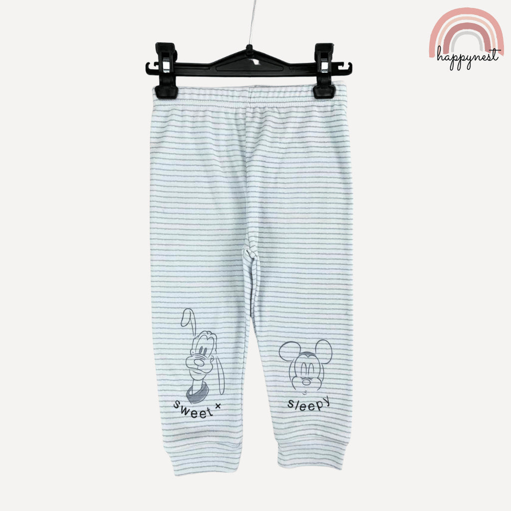 Mickey Fleece Robe Pajama Terno Set (3-36M) | AA439