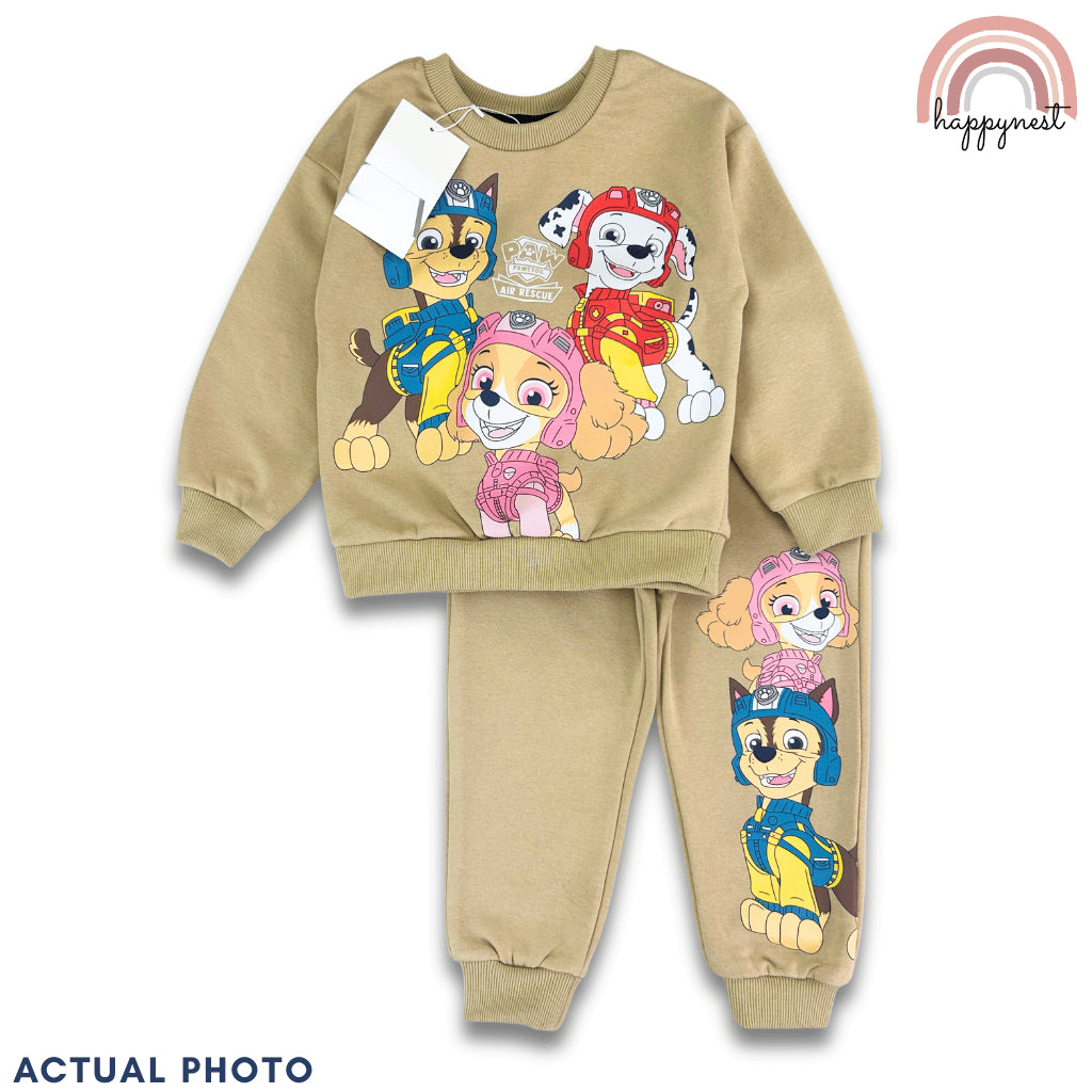Paw Patrol Boys Brown Tracksuit Set 2-8 Years SS669