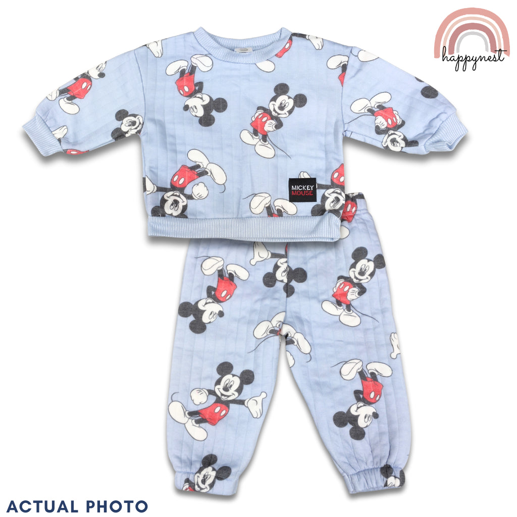 Mickey Boy 2-Pc Blue Quilted Set | 12 Months - 4 Years | SS701