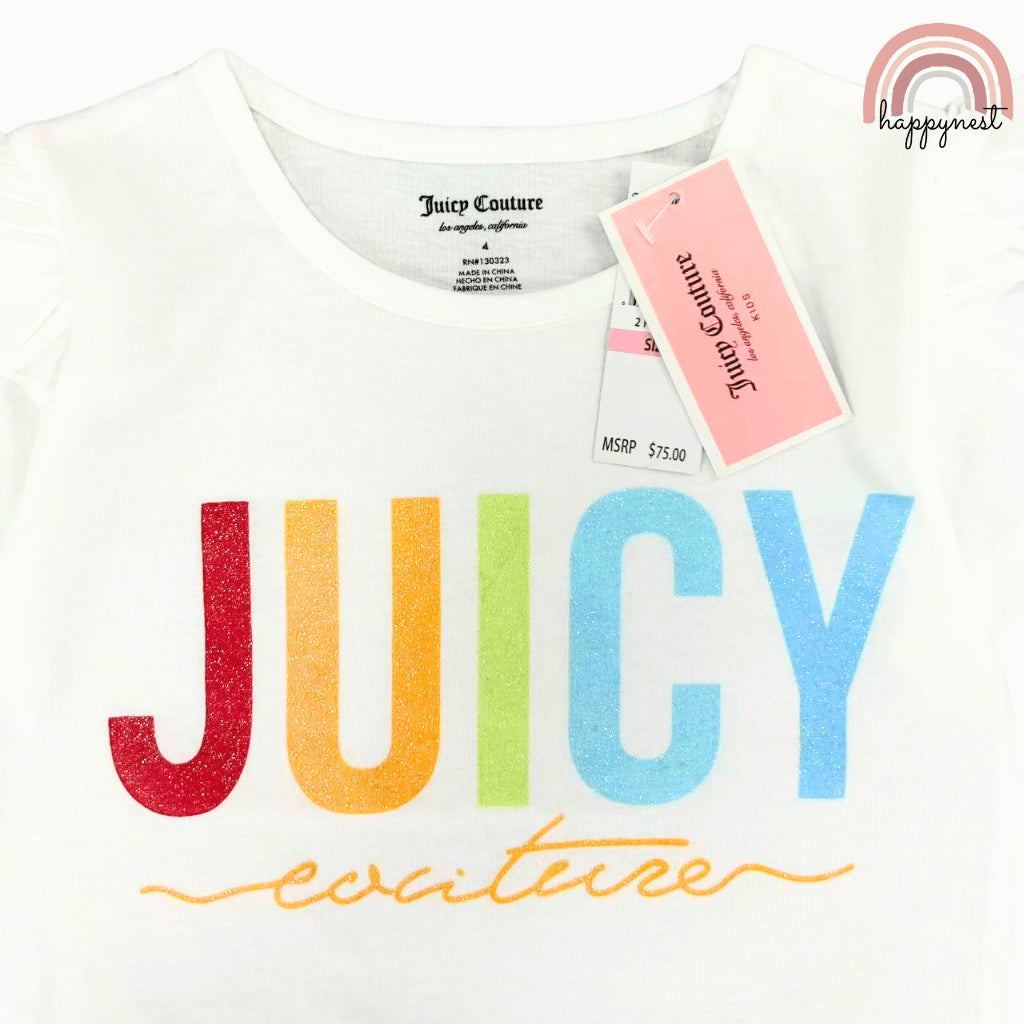Juicy Couture Terno Set for Girls T-Shirt & Skirt (2-10Y) | AA412