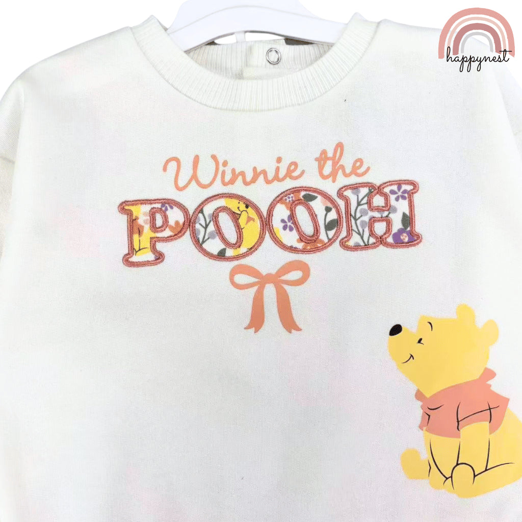 Winnie the Pooh Baby Terno Set for Girls (Newborn-18M) | SS573