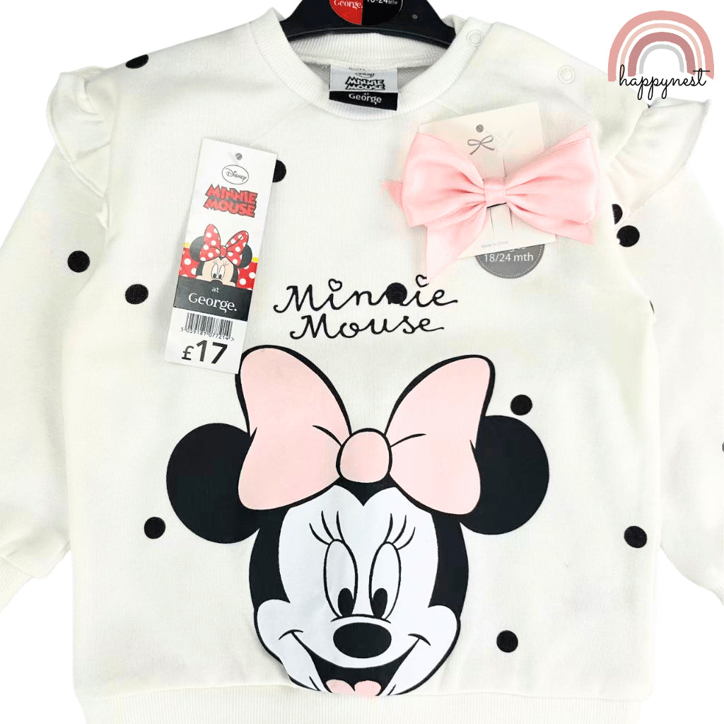 Minnie Mouse Polka Dot 3-PC Terno Set (3-36M) | SS577