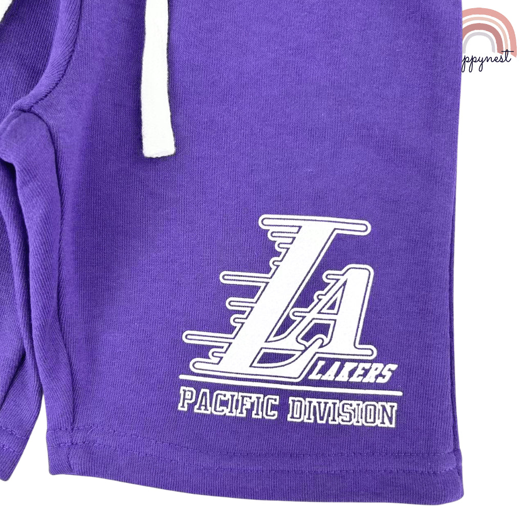 LA Lakers Basketball Terno Set for Kids (2-10Y) | AA450