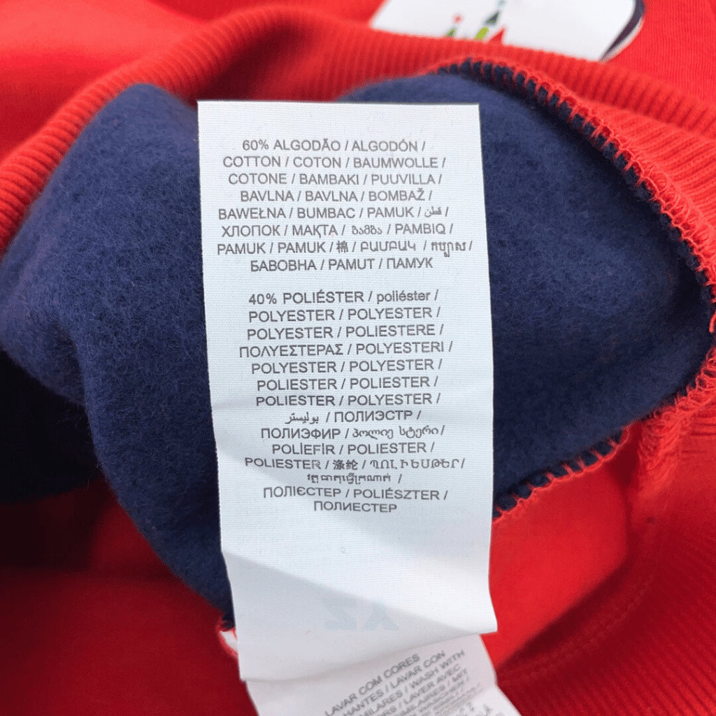 Disney Mickey Terno Set Baby Boys Color Block Sweatshirt Joggers Navy Red 6-36M SS636