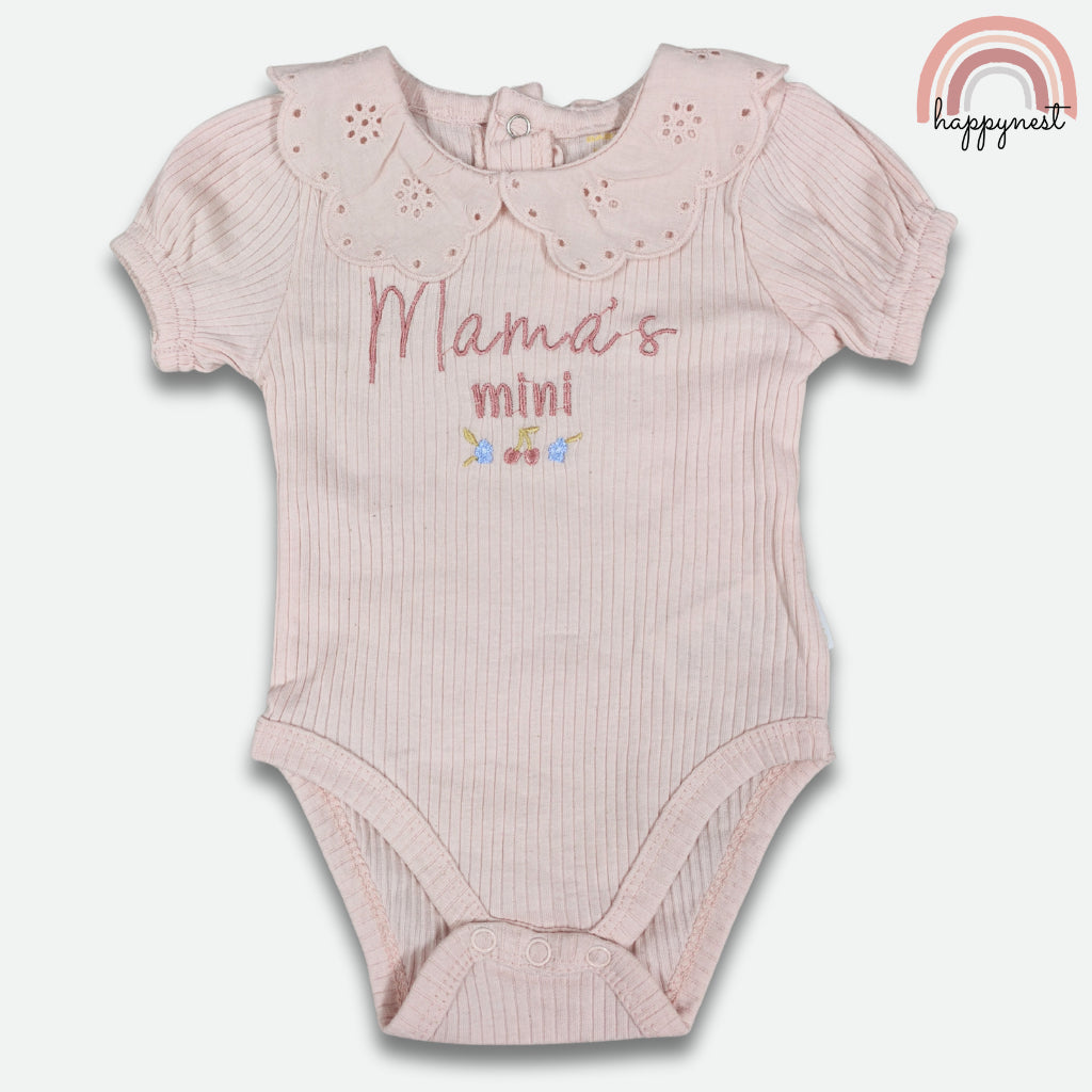 Tahari 4-Piece Baby Girl Set | Floral "Mama's Mini" Outfit | 3-9 Months | B64