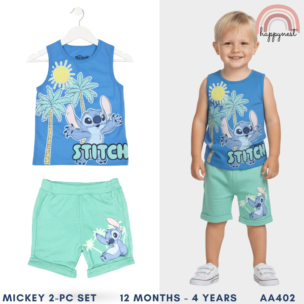Toy Story Mickey Kids Shirt and Shorts Set 12M–4Y
