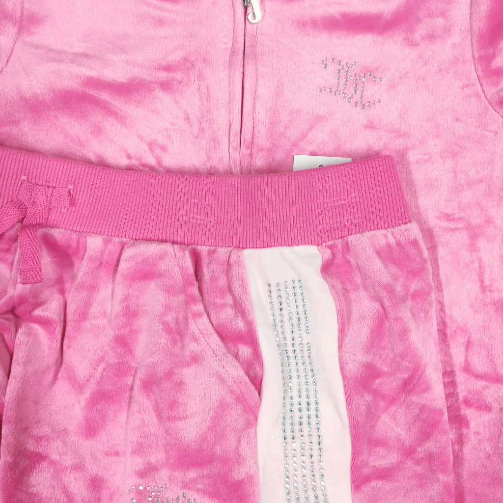 Juicy Couture Velour Hoodie & Shorts Set for Girls 4-12Y SS587