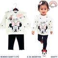 Minnie Mouse Polka Dot 3-PC Terno Set (3-36M) | SS577