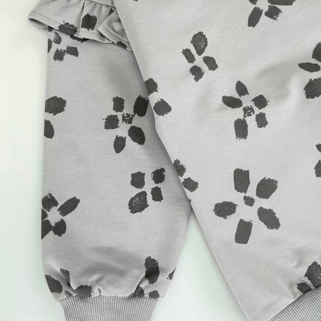 Girls Floral Sweatshirt & Leggings Set 2-8 Years – SS658