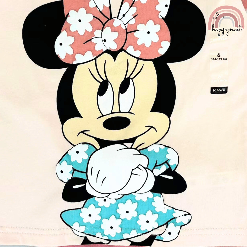 Minnie Girls 2-Pc T-Shirt & Skirt Set | 2-10 Years (AA480)