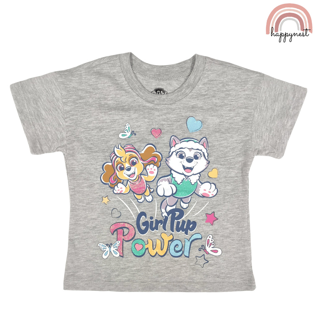 Paw Patrol Shirt and Shorts Set 2pcs Kids Clothes Girl Pup Power 3 Years AA334