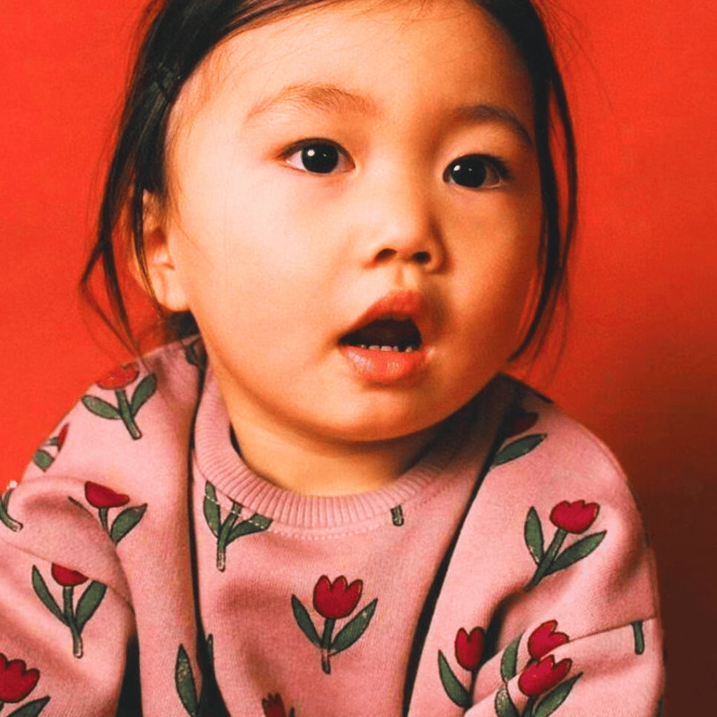 George Tulip Print 2-Piece Sweater & Leggings Set for Baby Girls (3–36M) | SS548
