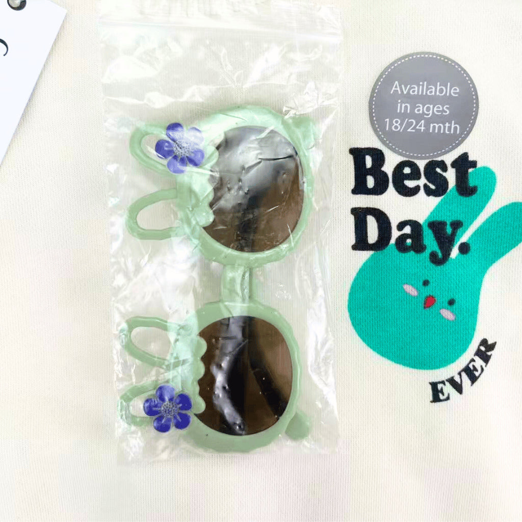 George Baby Terno Set w/ Sunglasses (3-36M) | SS593