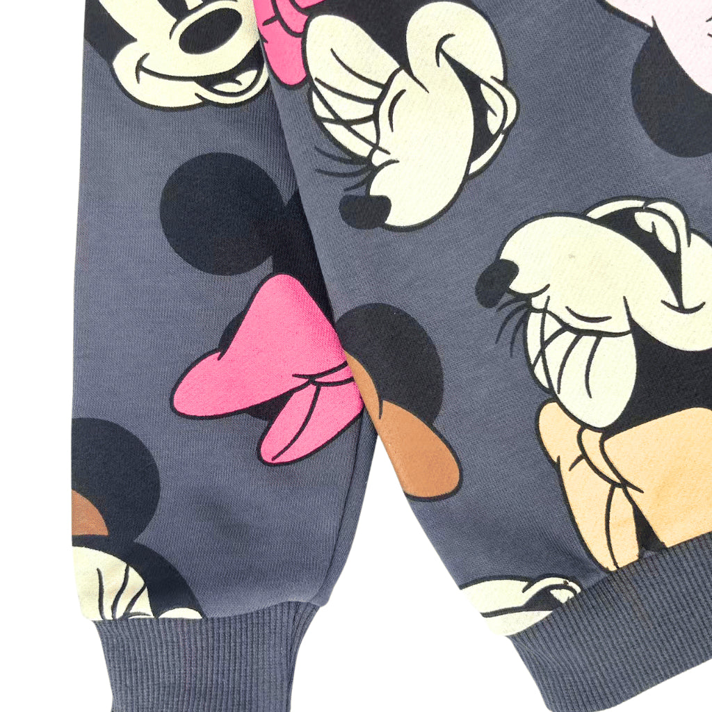 Minnie Mouse Grey Sweatshirt & Pants Set for Girls 2-8Y SS620