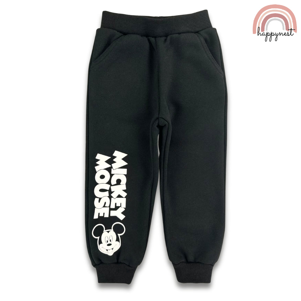 Mickey Mouse Kids Terno Set Sweatshirt Jogger Pants Black 2-8y SS652