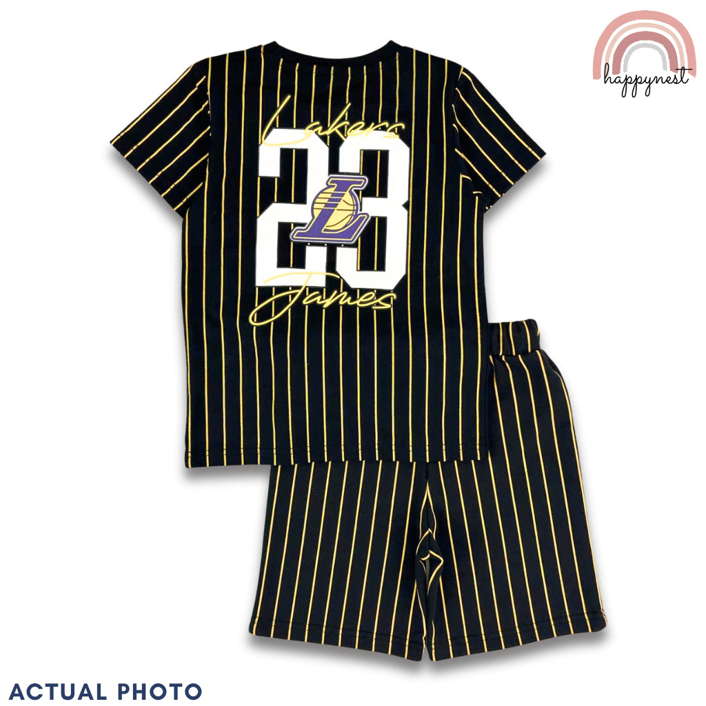Lakers Boy 2-Piece Shirts & Shorts Set 2-20 Years– AA460