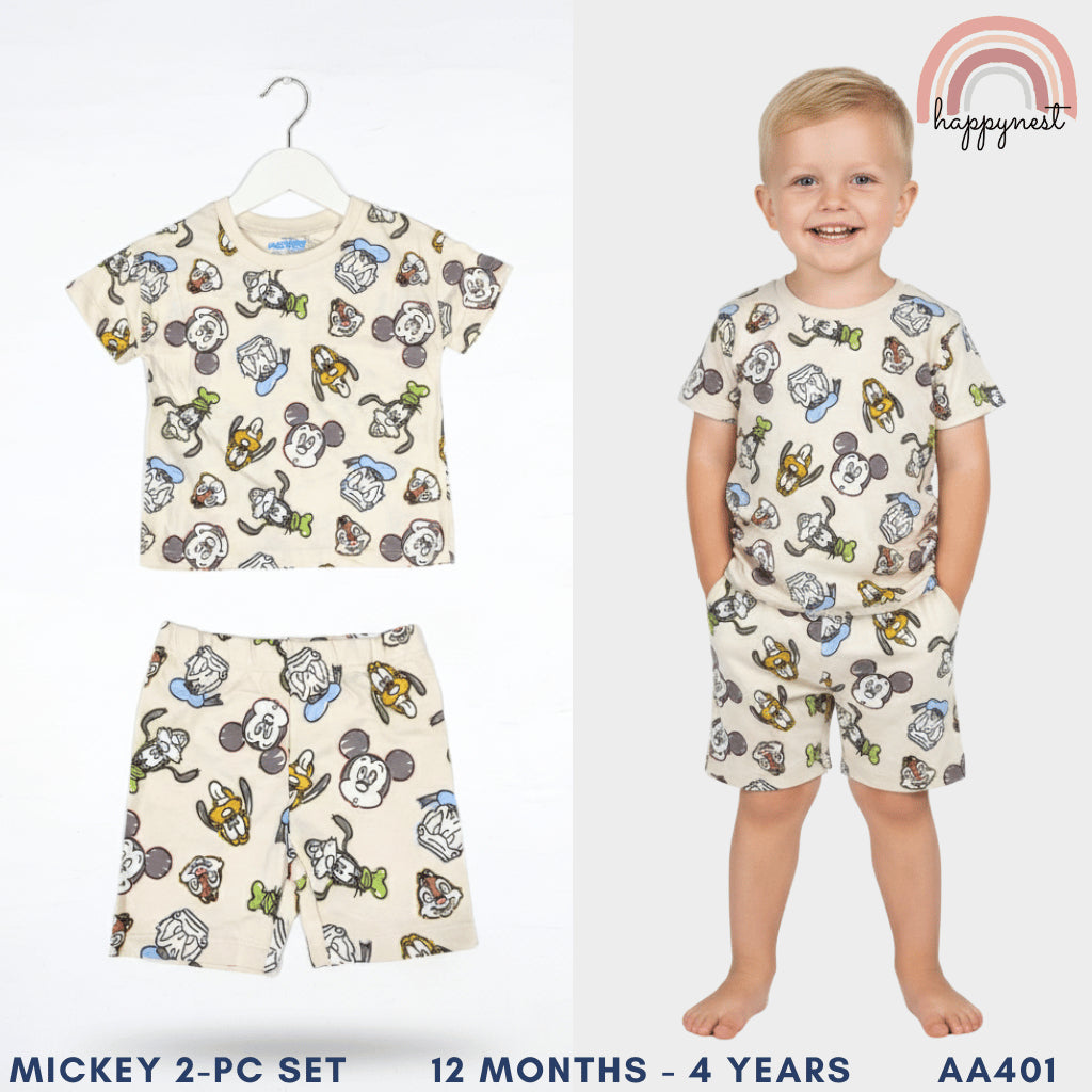 Toy Story Mickey Kids Shirt and Shorts Set 12M–4Y