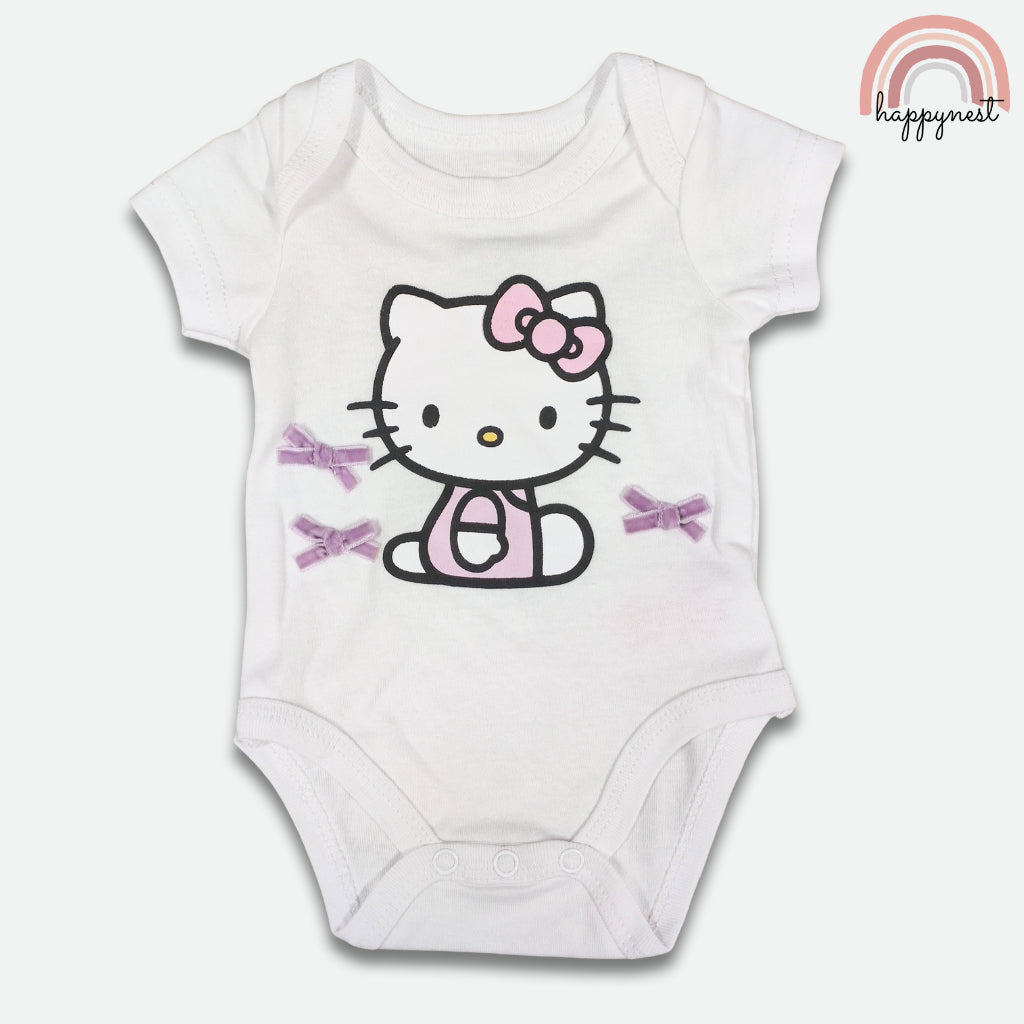 Hello Kitty Baby Girl 3-Pc Lavender Bow Set | Newborn - 6 Months | B71